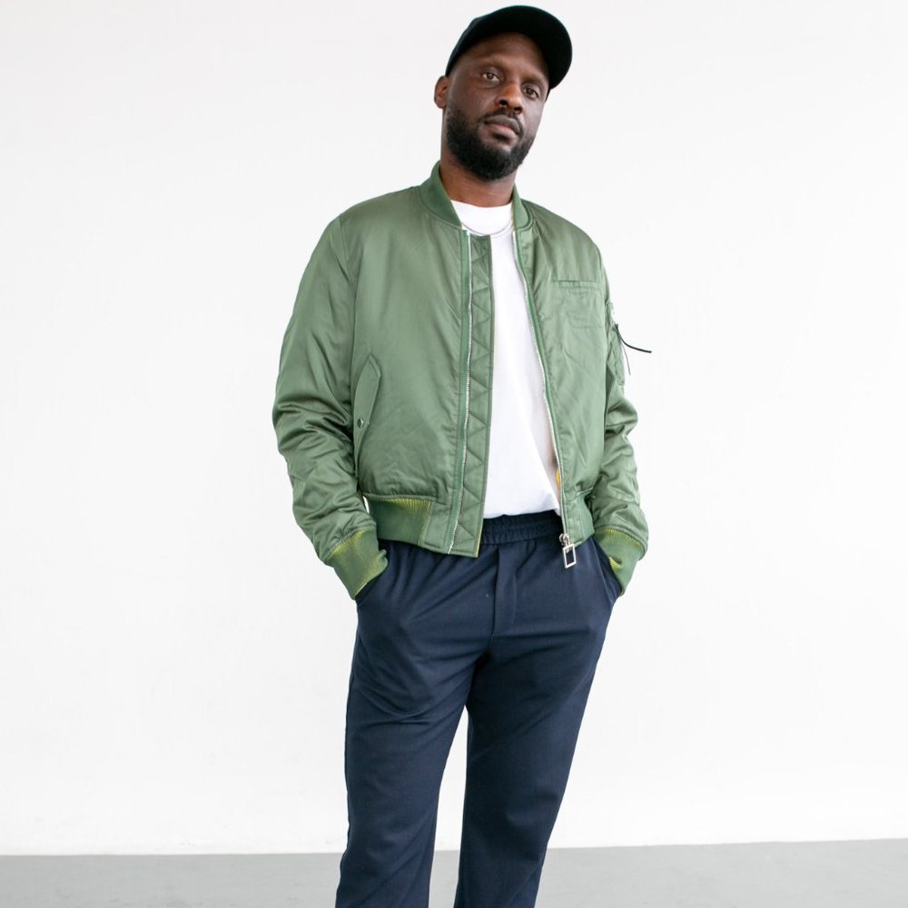 Wooyoungmi Green Bomber Jacket - Gem